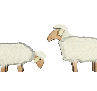 现代景观小品羊草图大师模型，景观小品sketchup模型skp文件分享