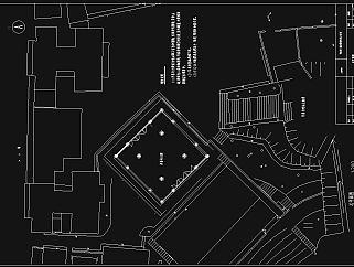 开善寺古建筑CAD施工图，寺庙CAD建筑图纸下载