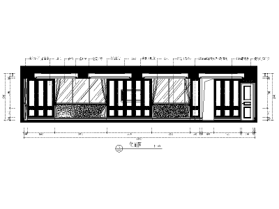 【福建】欧式风格大酒<a href=https://www.yitu.cn/su/8159.html target=_blank class=infotextkey>楼</a><a href=https://www.yitu.cn/su/7590.html target=_blank class=infotextkey>设计</a>CAD施工图（含效果图）立面图