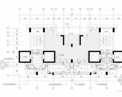 [浙江]农民多高层公寓门厅<a href=https://www.yitu.cn/sketchup/dianti/index.html target=_blank class=infotextkey><a href=https://www.yitu.cn/sketchup/diantizoulang/index.html target=_blank class=infotextkey>电梯</a></a>厅室<a href=https://www.yitu.cn/su/7634.html target=_blank class=infotextkey>内装</a>修施工图