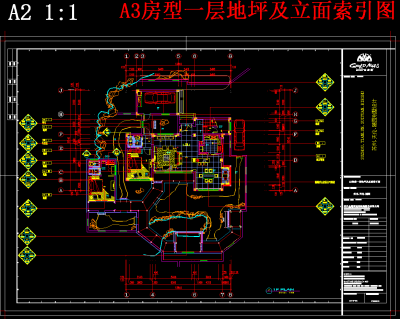 昆山别墅施工图带效果图，别墅建筑图纸下载