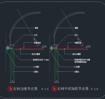 原创金属板全套详细的CAD图库，金属板CAD施工图纸下载
