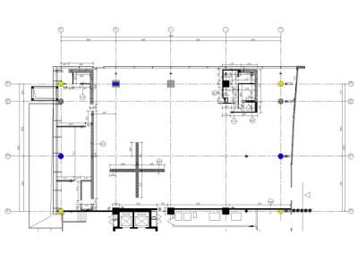 一层<a href=https://www.yitu.cn/su/7392.html target=_blank class=infotextkey>平面</a>图-隔墙尺寸图