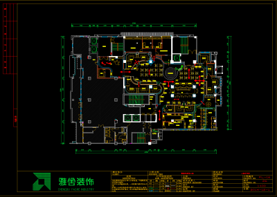 慢摇吧全套施工图 实景图，慢摇吧建筑CAD施工图纸下载