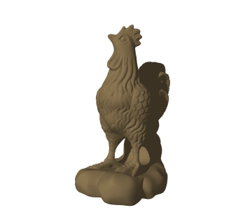 现代十二生肖雕塑SU模型，十二生肖SKB文件下载