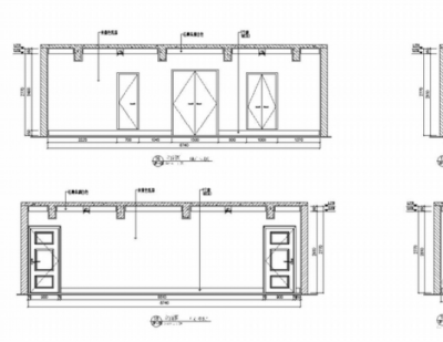 [成都]<a href=https://www.yitu.cn/sketchup/huayi/index.html target=_blank class=infotextkey>花</a>园<a href=https://www.yitu.cn/su/7987.html target=_blank class=infotextkey>小区</a>高层住宅<a href=https://www.yitu.cn/su/8159.html target=_blank class=infotextkey>楼</a>室内施工图 立面图