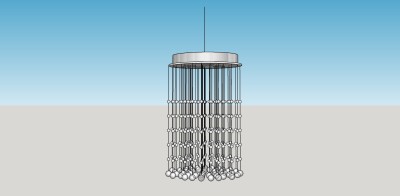 北欧吊灯草图大师模型，吊灯skp模型下载