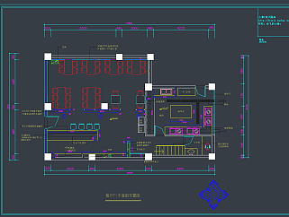 特色西餐厅CAD建筑图，西餐厅CAD图纸下载