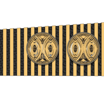 现代景观墙SU模型下载，景观墙skb模型分享