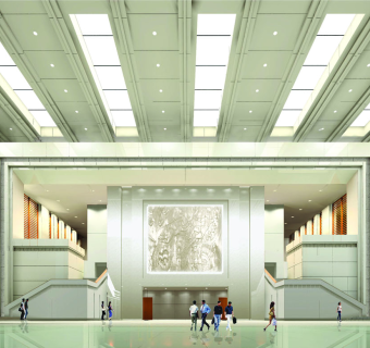 人民大会堂CAD施工图，会堂CAD建筑图纸下载