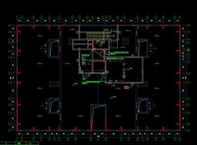 精选CAD设计高层建筑强电弱电施工图纸CAD图纸