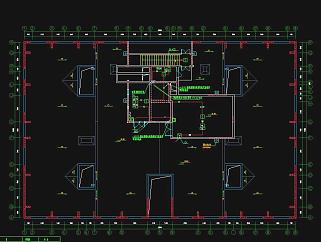 精选CAD设计高层建筑强电弱电施工图纸CAD图纸