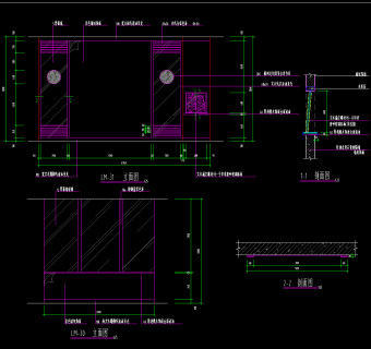 中式风格火锅餐饮链锁店设计图，火锅店CAD施工图纸下载