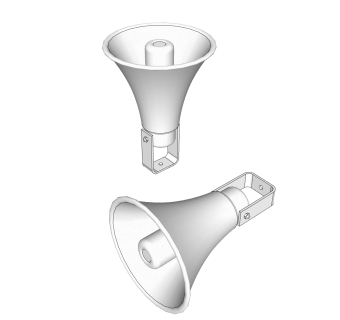 高音喇叭sketchup模型下载