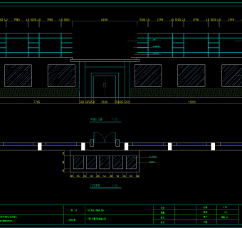 特色中餐厅CAD施工图，餐厅CAD图纸下载