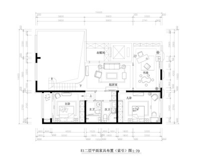 二层<a href=https://www.yitu.cn/su/7392.html target=_blank class=infotextkey>平面</a>布置图