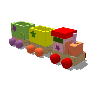 现代儿童智益玩具草图大师模型，玩具su模型下载