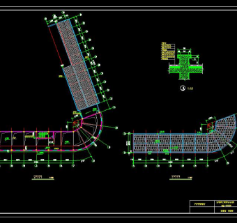 老建筑CAD施工图，建筑CAD图纸下载