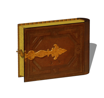 现代书草图大师模型，书SKP模型下载