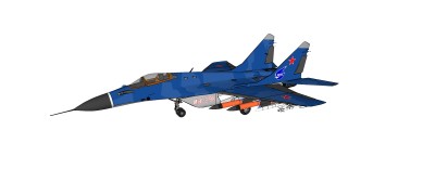 苏俄Mig-29米格-29战斗机 Sketchup模型，苏俄Mig-29米格-29战斗机 Skb模型下载