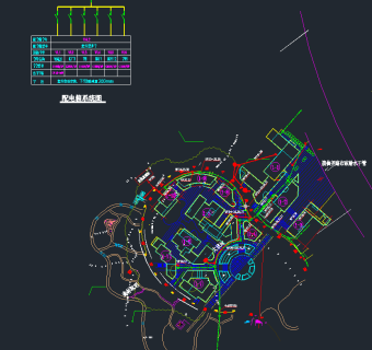 某公园景观工程施工图,cad建筑图纸免费下载