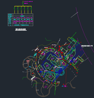 某公园景观工程施工图,cad建筑图纸免费下载