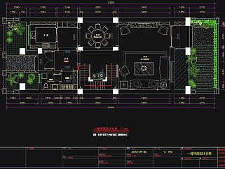 现代五层别墅CAD施工图，CAD建筑图纸免费下载