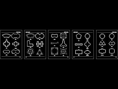 各式<a href=https://www.yitu.cn/su/7053.html target=_blank class=infotextkey>亭</a><a href=https://www.yitu.cn/su/7392.html target=_blank class=infotextkey>平面</a>图块-Model.jpg