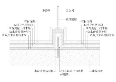 <a href=https://www.yitu.cn/su/7756.html target=_blank class=infotextkey>卫生间</a>淋浴房挡<a href=https://www.yitu.cn/su/5628.html target=_blank class=infotextkey>水</a>槛<a href=https://www.yitu.cn/su/7872.html target=_blank class=infotextkey>地</a>坪节点图