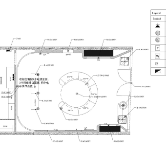 品牌服装专卖店室内施工图