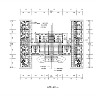 某医院工装施工图CAD图纸下载dwg文件下载