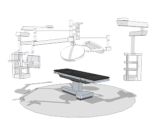 医疗设备<em>sketchup</em>模型，医疗设备skp模型，医疗设备su...