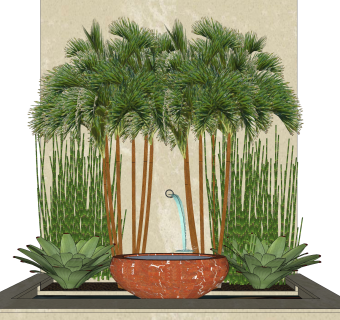 精品园林植物草图大师模型集下载