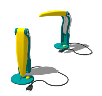 现代玩具灯草图大师模型，玩具su模型下载