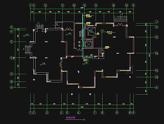 高层住宅楼电气设计图施工图CAD图纸I
