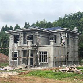 2层别墅设计图纸，简单乡村房屋自建小户型二层楼房经济型设计图纸下载