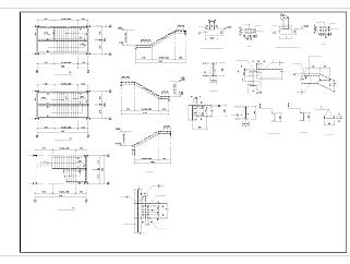 钢楼梯大样图CAD工程图纸免费下载
