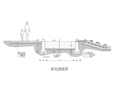 <a href=https://www.yitu.cn/sketchup/ertong/index.html target=_blank class=infotextkey>儿童</a>活动场<a href=https://www.yitu.cn/su/7872.html target=_blank class=infotextkey>地</a>CAD<a href=https://www.yitu.cn/su/7392.html target=_blank class=infotextkey>平面</a>图、<a href=https://www.yitu.cn/sketchup/ertong/index.html target=_blank class=infotextkey>儿童</a>游戏设施立面图 8 沙坑剖面图