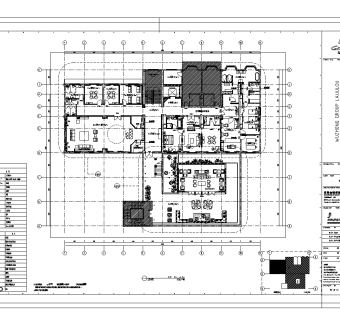 中餐厅室内设计施工图案例