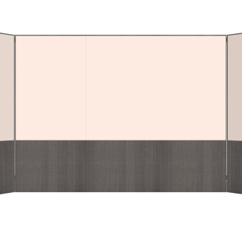 现代屏风隔断草图大师模型，屏风sketchup模型下载