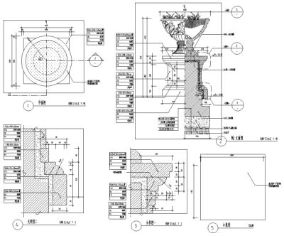 特色<a href=https://www.yitu.cn/sketchup/huayi/index.html target=_blank class=infotextkey>花</a>钵景观<a href=https://www.yitu.cn/su/7590.html target=_blank class=infotextkey>设计</a>详图