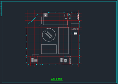 高层办公楼CAD图纸，办公空间CAD施工图纸下载