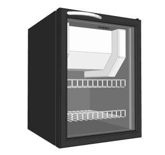 现代消毒柜sketchup模型，厨具草图大师模型下载