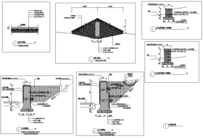 景观设施做法大样