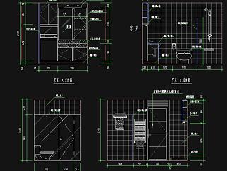 单元楼室内设计平面图，单元楼CAD设计图纸下载