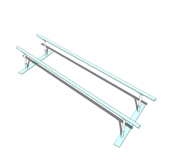 现代健身器材草图大师模型，健身器材sketchup模型下载
