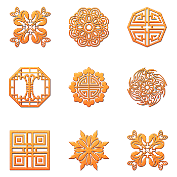 雕刻图案大全,9款简单图样手工雕刻入门