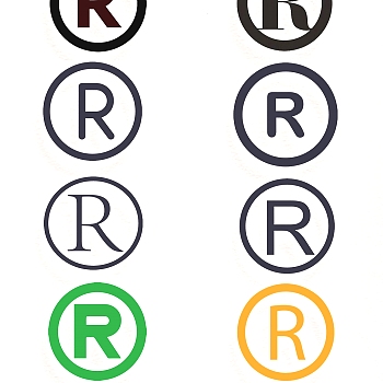 多种字母r图标装饰图案
