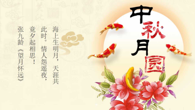 八月十五中秋节晚会活动策划书免费ppt模板