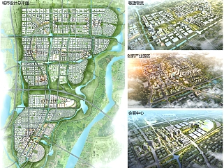 济南城市建筑效果图设计方案效果图制作